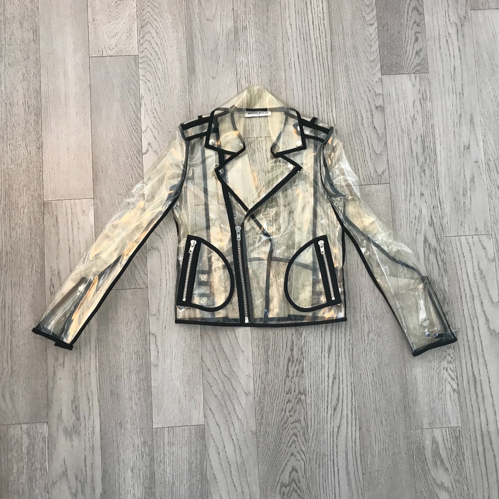 Wanda Nylon Paris Clear jacket - Small
